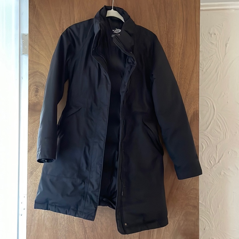 Black North Face Parka